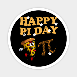 Happy Pi Day Mathematic Math Teacher Gifts Leopard Rainbow Magnet